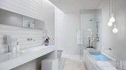 Обробка ванної кімнати плиткою, фото варіантів стилів